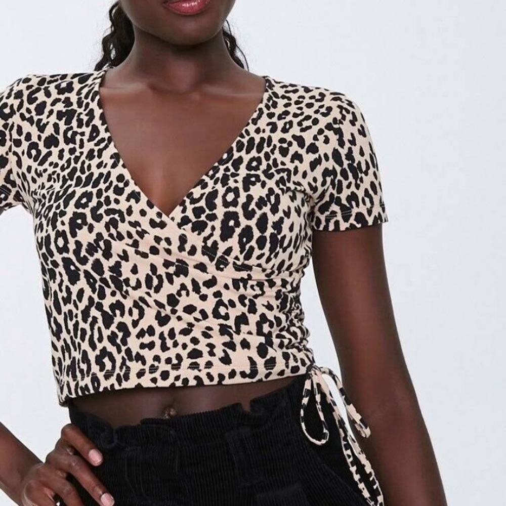Cheetah print top